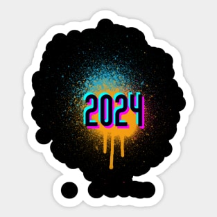 2024 - Gamers - Celebration - New Years - Birthday Sticker